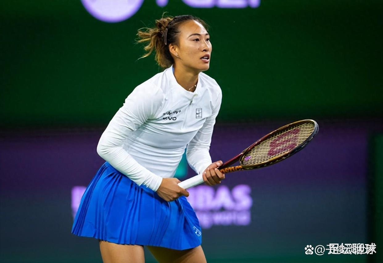 郑钦文2-0晋级，8强席位产生4席，具体对阵揭晓：中国金花对决卫冕冠军